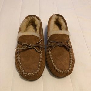 EUC LL BEAN CAMPING MOCCASINS